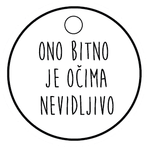 Ono bitno je očima nevidljivo