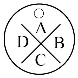 Četiri slova s crtom