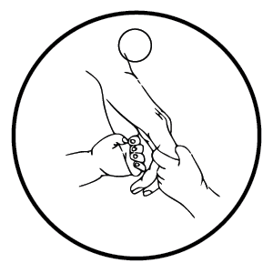 Majčina ruka i 2 dječje