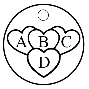 Četiri slova u srcima