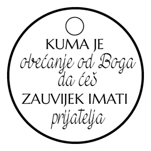 Kuma je obećanje od Boga da ćeš zauvijek imati prijatelja