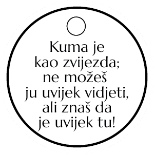 Kuma je kao zvijezda, ne možeš ju uvijek vidjeti...