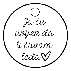 Ja ću uvijek da ti čuvam leđa