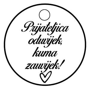 Prijateljica oduvijek, kuma zauvijek!