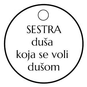 Sestra - Duša koja se voli dušom