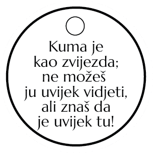 Kuma je kao zvijezda, ne možeš ju uvijek vidjeti...