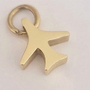 Zlatni avion koji visi