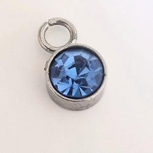 Kamen prema mjesecu rođenja, srebrni