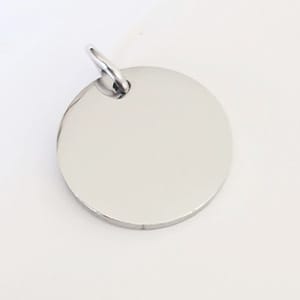 Okrugli medaljon, 16 mm (Srebrni)